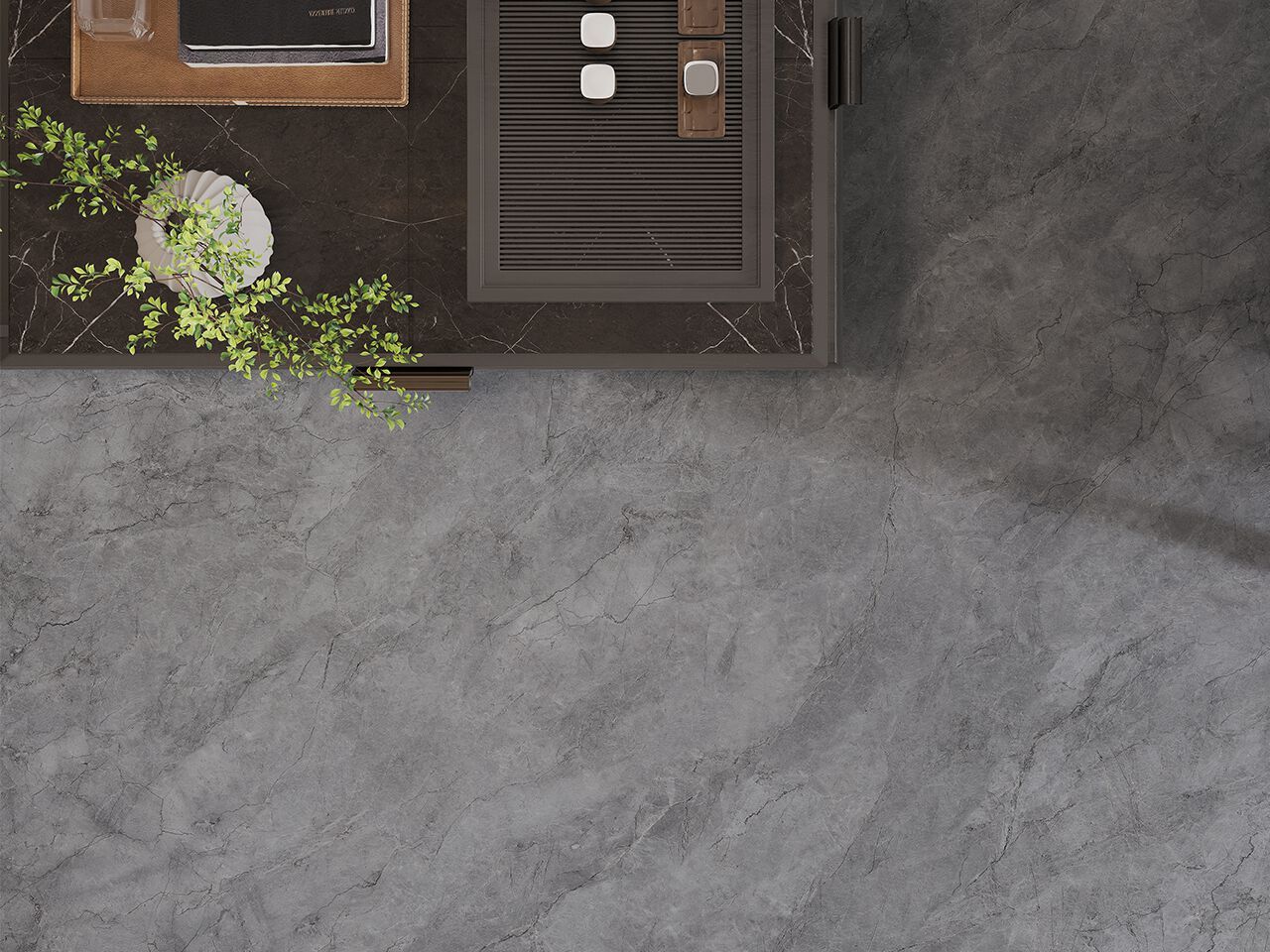 Мраморный пол / покрытие GANI MARBLE TILES SAVOY GREY ARCH-00072905