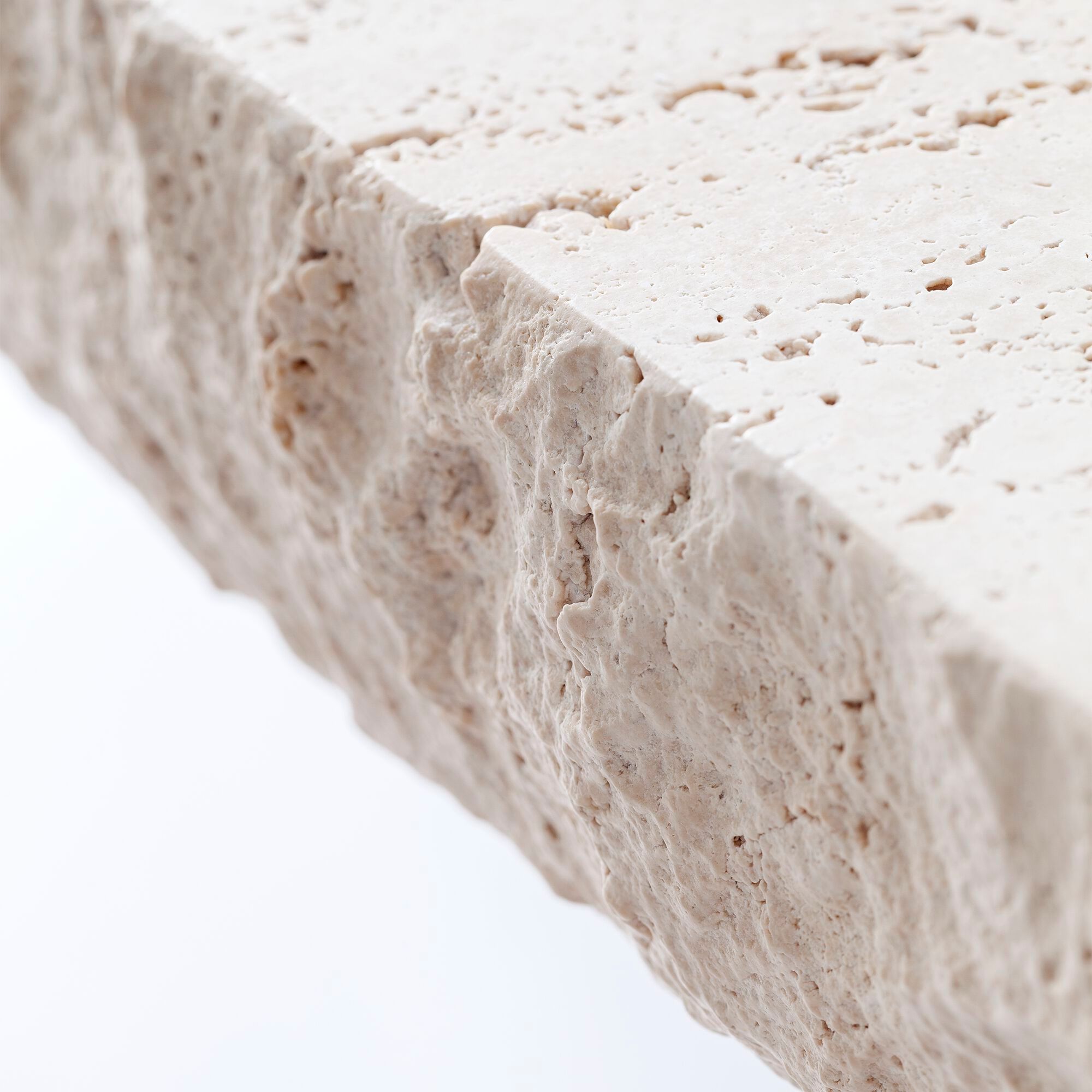 Журнальный столик из травертина для гостиной DOOQ ON THE ROCKS ARCH-00138147 - Вид №9