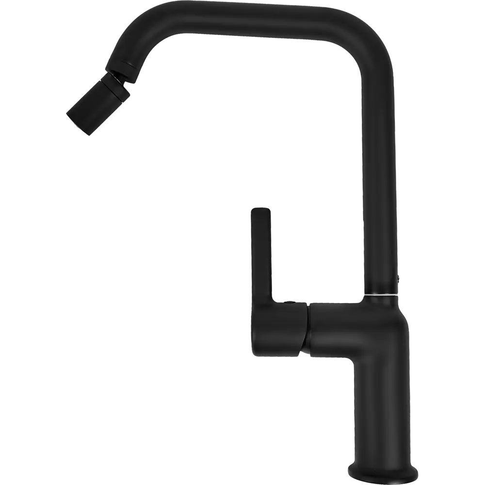 Смеситель Delinia Ина для кухни - черный матовый с однорычажным управлением 88780357 STLM-0880671 - Вид №6