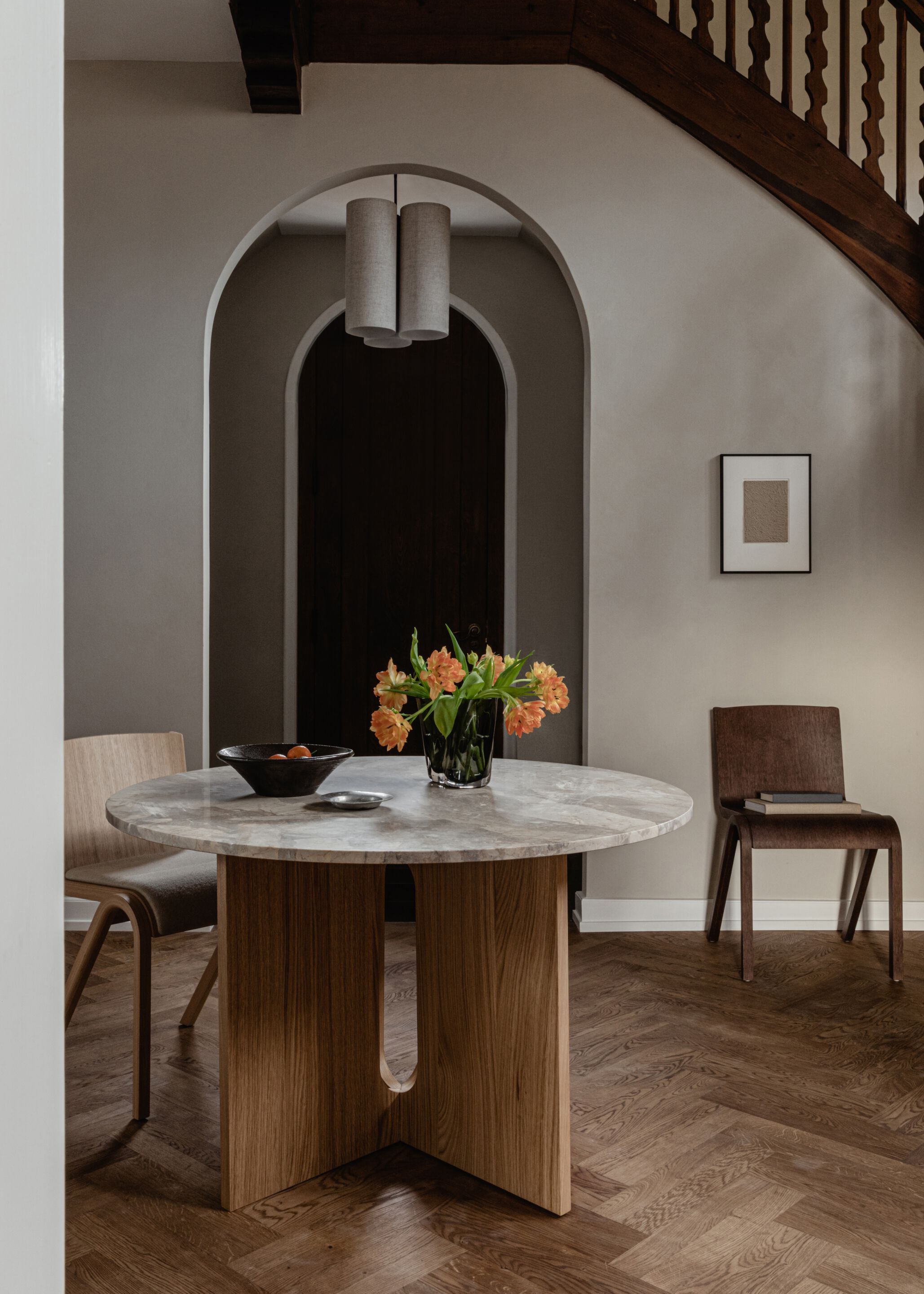 Деревянный штабелируемый стул с мягким сиденьем Audo Copenhagen Ready ARCH-00117707 - Вид №8