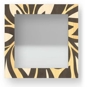LIGNIS® Квадратное настенное зеркало в раме Dolcevita abstract 12.008