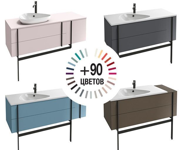 EB3047G-NR2 Подвесная колонна 35 см Jacobdelafon NOUVELLE VAGUE Santreyd - Вид №1