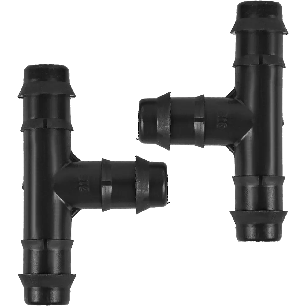 Тройник BOUTTE для систем полива 16 мм (2 шт) 87270969 STLM-0073589