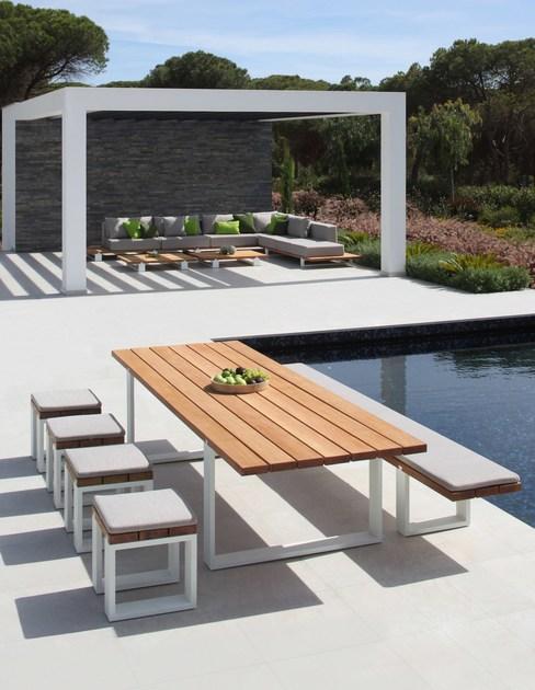 Royal Botania Прямоугольный садовый стол из тика Vigor sun-id-1374644 - Вид №1