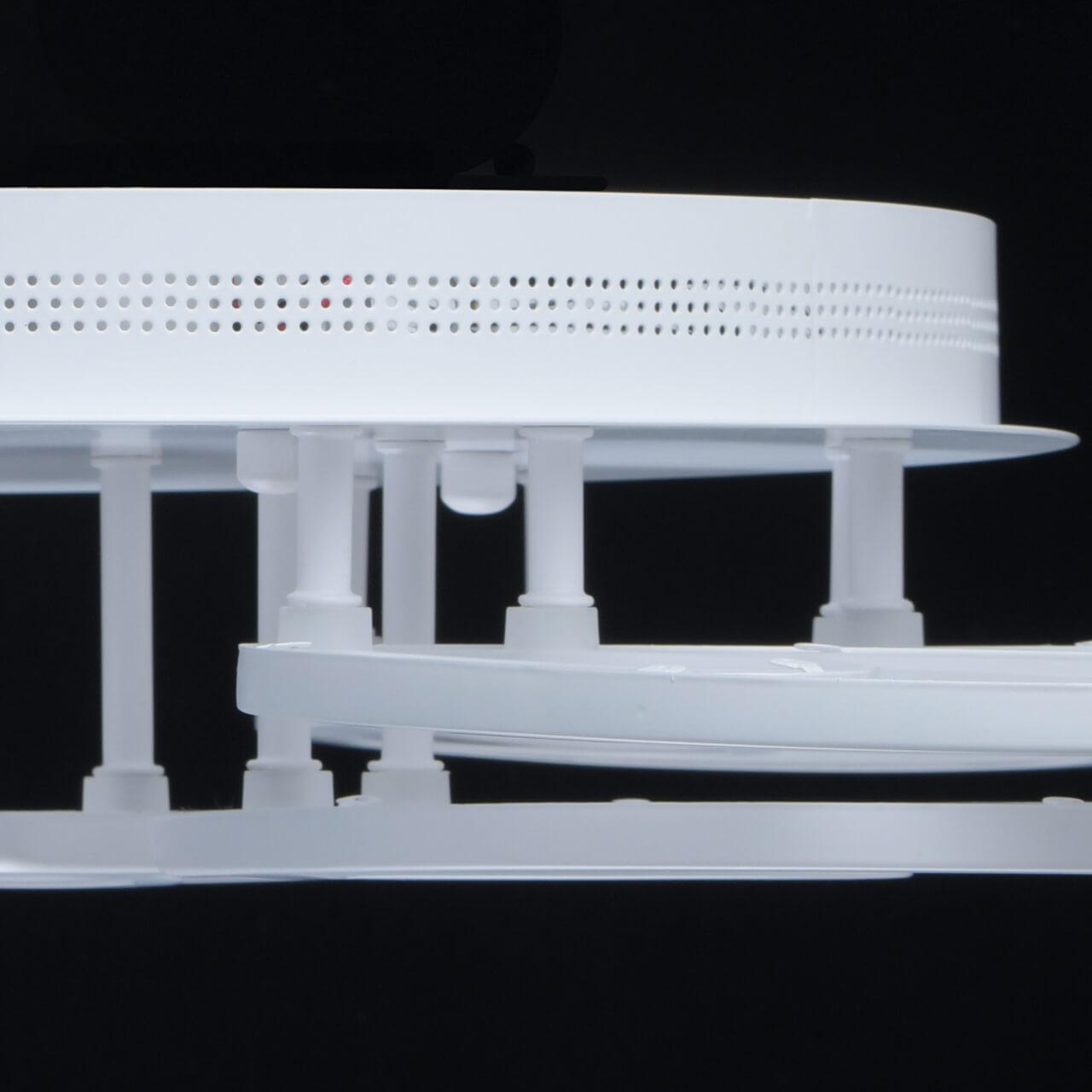 Потолочная светодиодная люстра De Markt Аурих 661016609 DE MARKT ДИЗАЙНЕРСКИЕ, АУРИХ 220161 Белый  - Вид №1