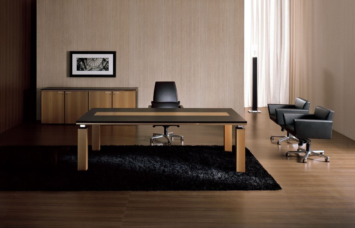 Прямоугольный стол из меламинированной кожи i 4 Mariani ARCH-00115045 - Вид №3