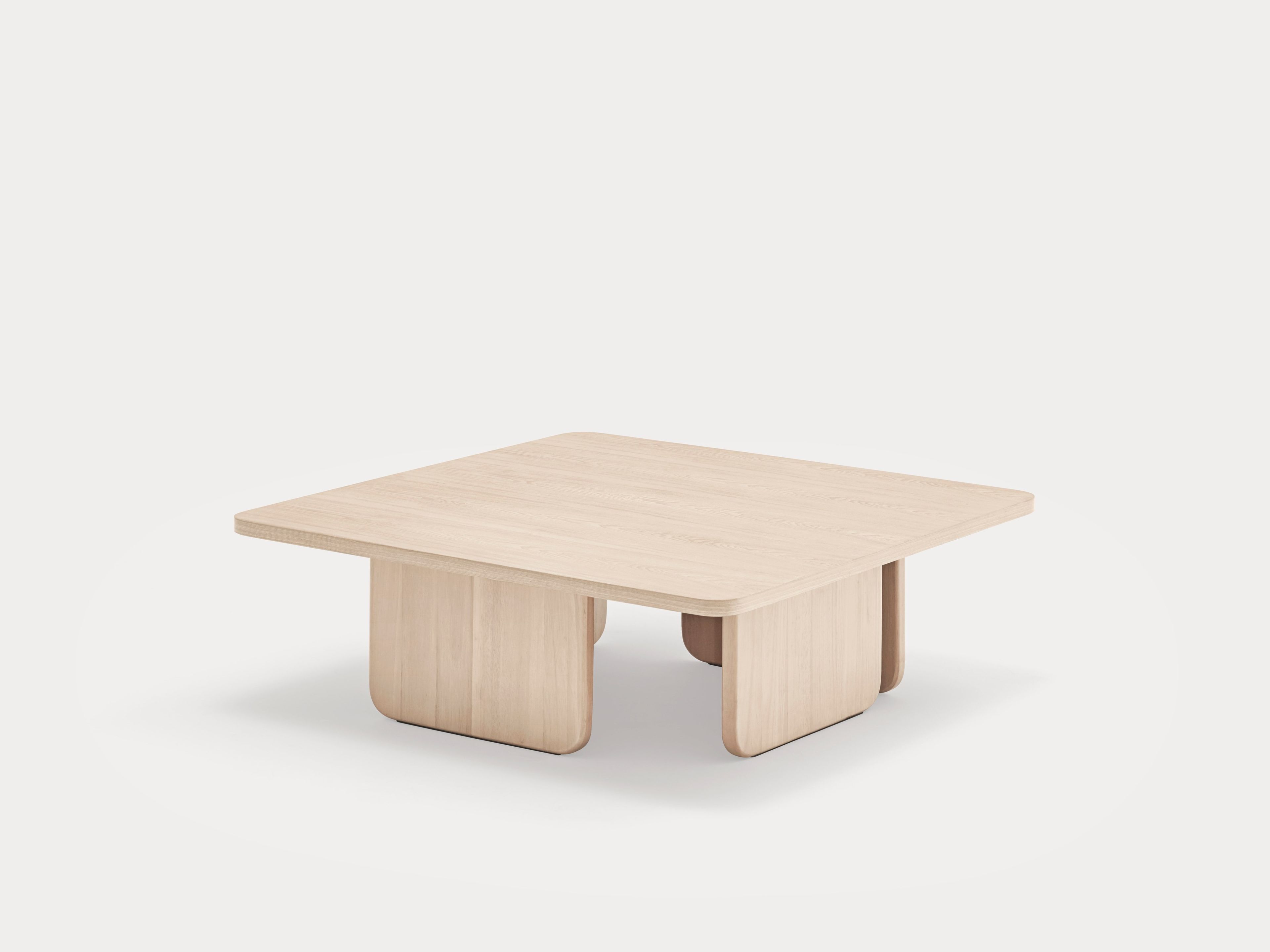 Низкий квадратный журнальный столик из ясеня TEULAT Arq ARCH-00140789 - Вид №7