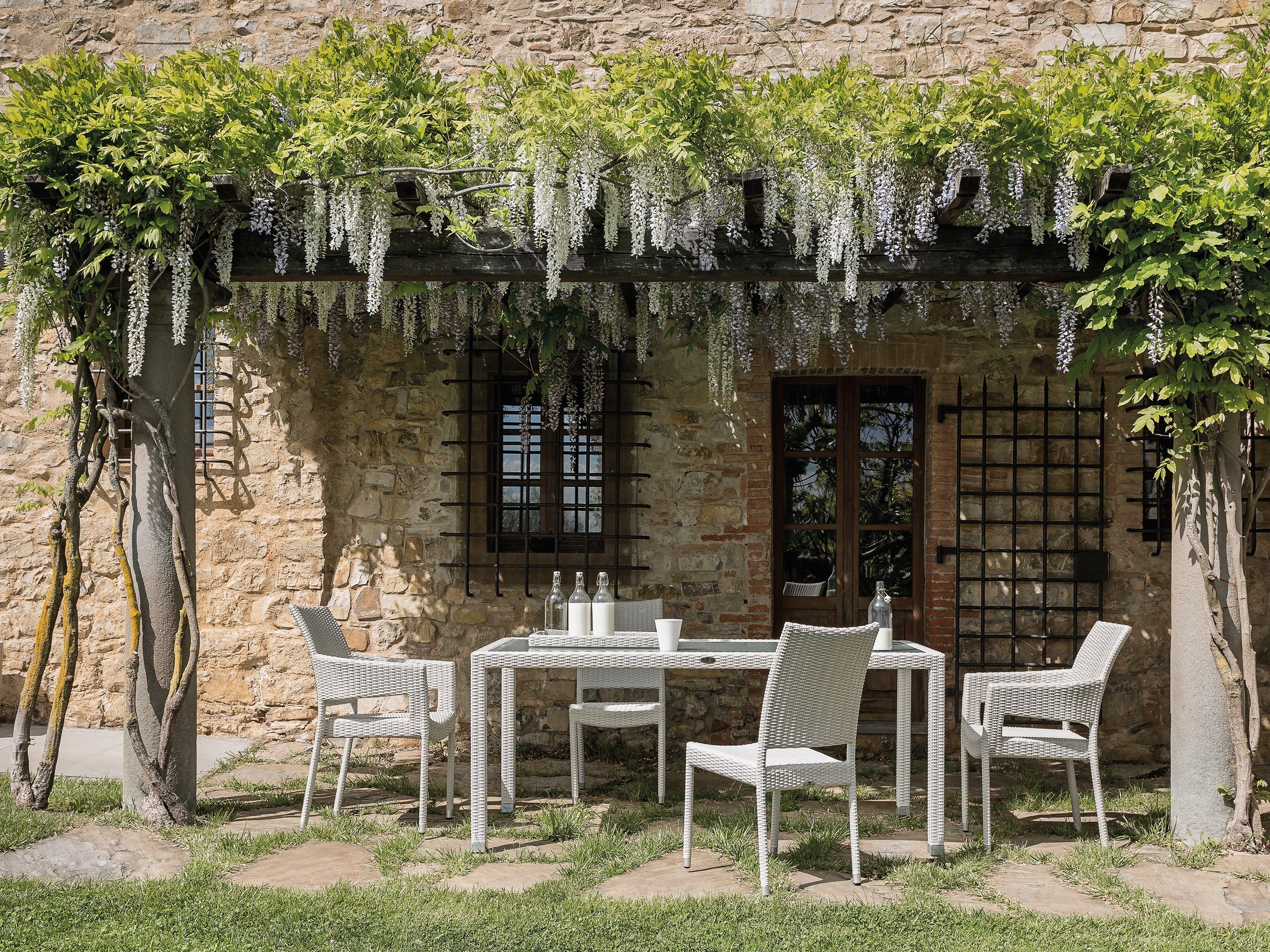 Стул из синтетического волокна Il Giardino di Legno Тонга ARCH-00137134 - Вид №2