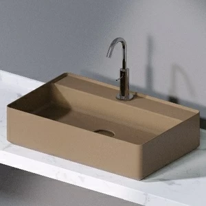 L621132 Накладная раковина на столешницу  прямоугольная A. e T. Italia Fly