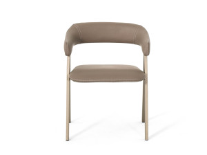 Стул с подлокотниками и встроенной подушкой