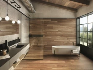 Ceramiche Caesar Настенная / напольная плитка для внутренних и наружных работ под дерево Hike