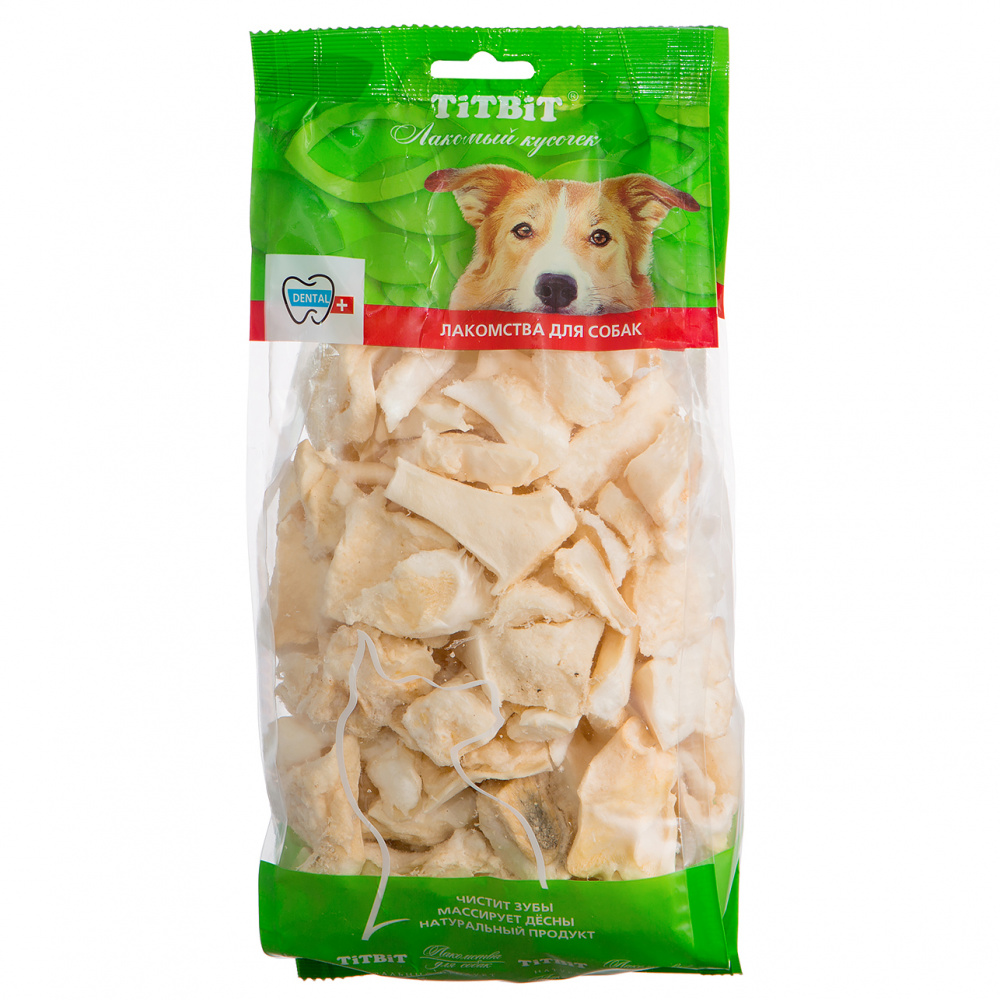 Т00009312 Лакомство для собак 2 Хрустики говяжьи TITBIT 