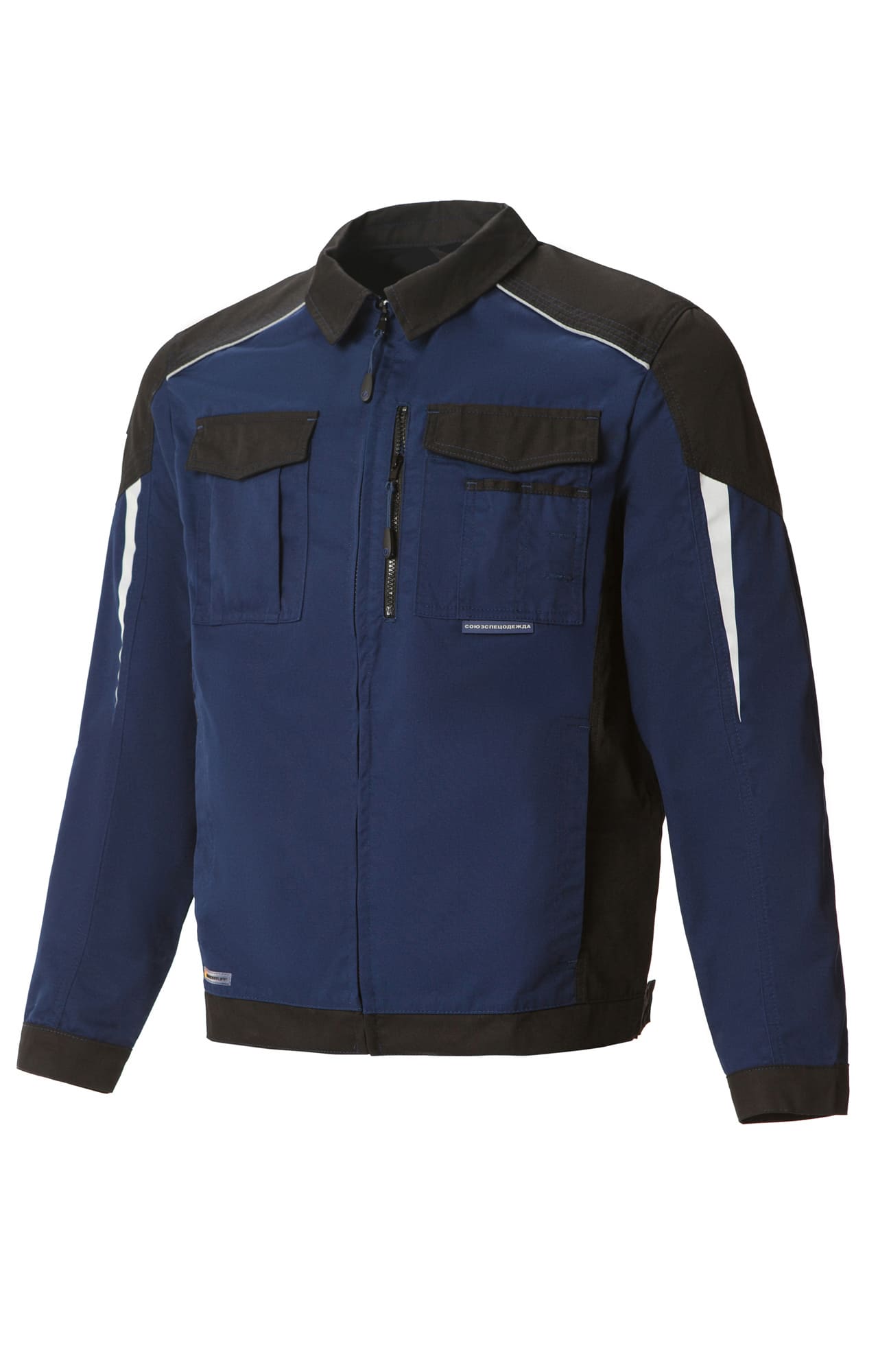 70049 Костюм  NEW темно-синий с черным STATUS  Летняя спецодежда  размер 60-62/182-188  - Вид №1