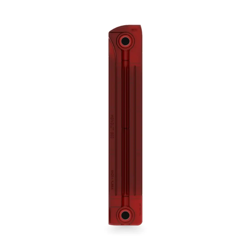Радиатор секционный Rifar Monolit M50008RAL3011 500/100 8 секций боковое подключение биметалл бордо 82560812 STLM-2142481 - Вид №2