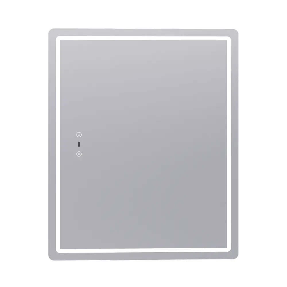 Шкаф для ванной комнаты с зеркалом Vigo Bloss 49.7x60x17 см с подсветкой 89446219 STLM-2171016 - Вид №1