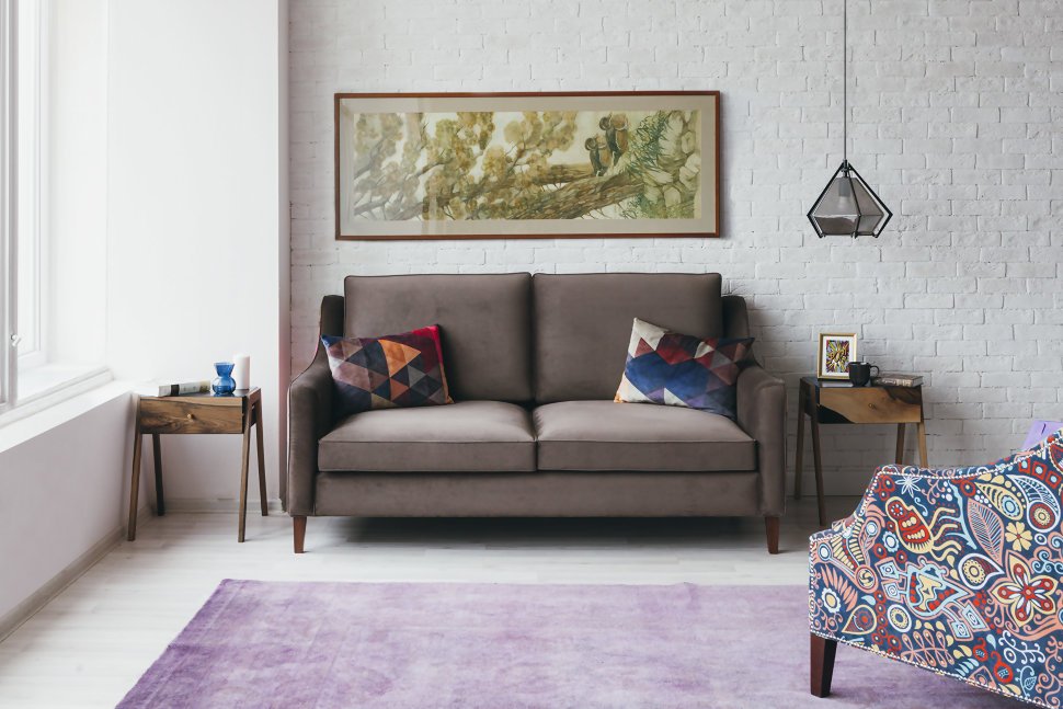 Диван Triangle прямой коричневый ICON DESIGNE TRIANGLE 096827 Коричневый  - Вид №5