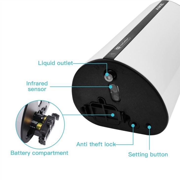 Автоматический дозатор мыла AIKE AK3159_526  - Вид №4