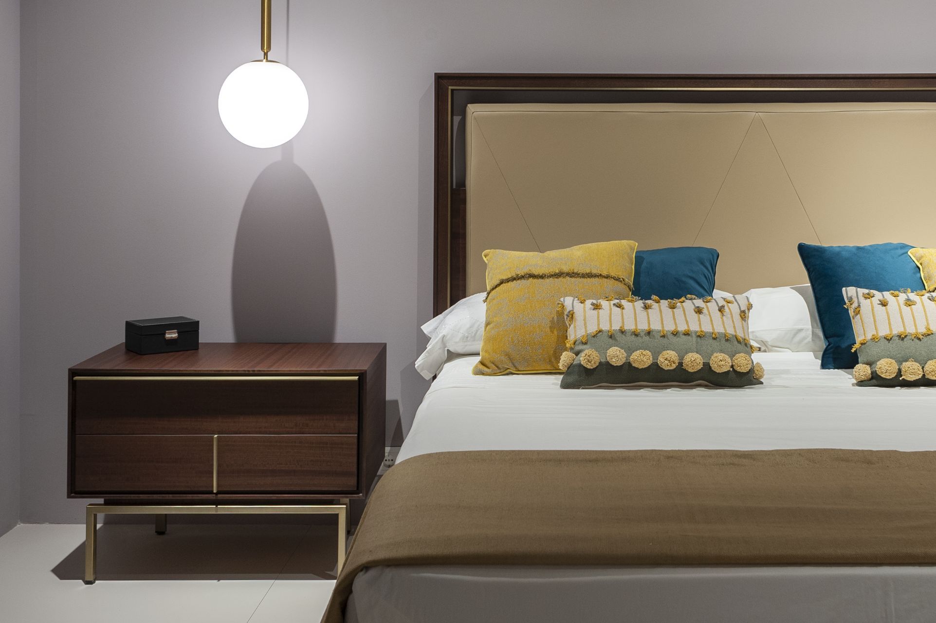 Тканевая кровать с высоким изголовьем Hurtado Evolution ARCH-00134209 - Вид №11