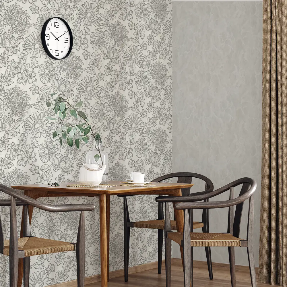 Обои флизелиновые Palitra Family Clairis серые 1.06 м 71903-14 STLM-2079193 - Вид №3