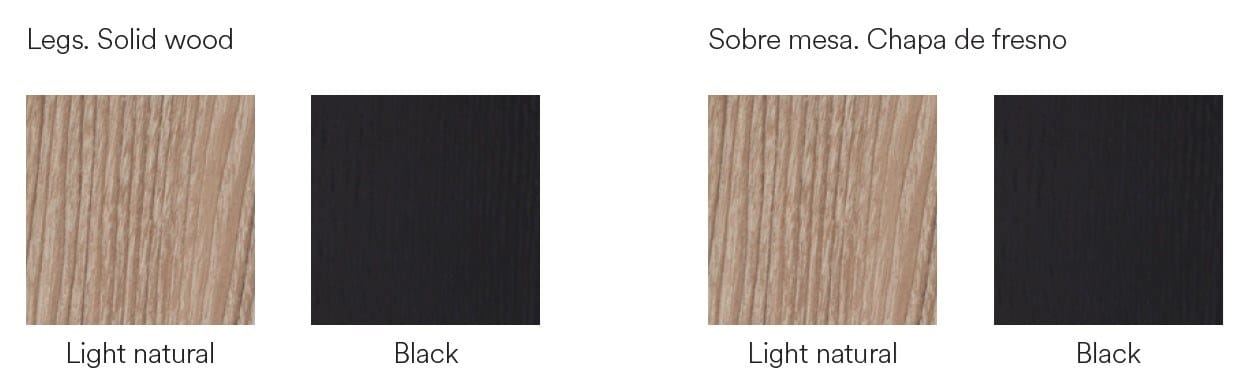 Высокий квадратный журнальный столик из ясеня TEULAT Arq ARCH-00038876 - Вид №11