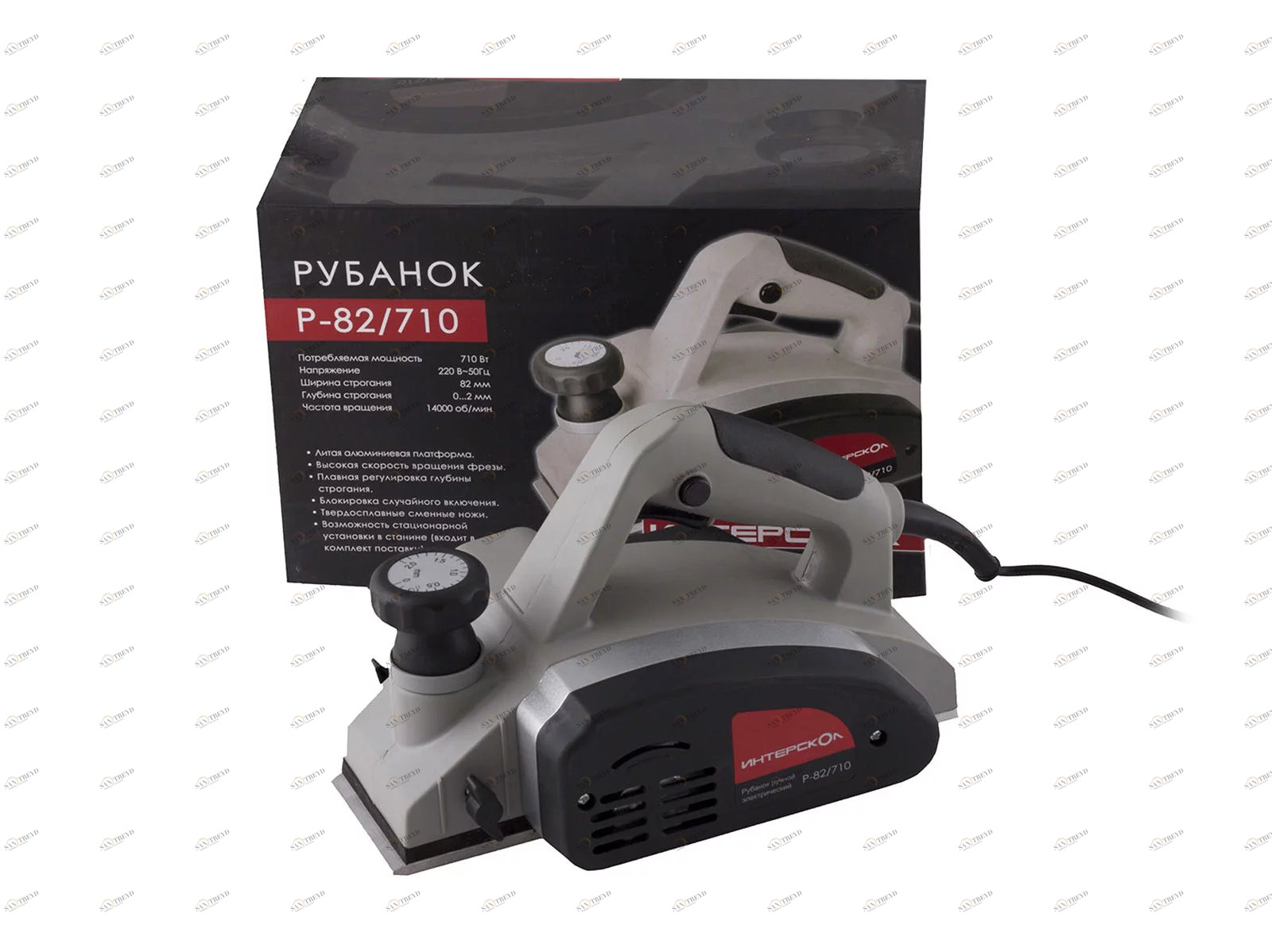 Электрорубанок Интерскол Р-82/710 4262