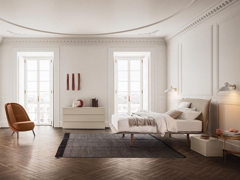 PIANCA Двуспальная кровать с мягким изголовьем sun-id-1434871 - Вид №5