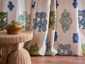 Льняная ткань для штор