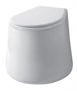 CT00200051 Приставной унитаз напольный Белый Disegno Ceramica CATINO Италия