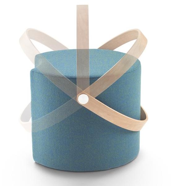 Marelli Круглый модульный пуф из ткани sun-id-1396992 - Вид №2