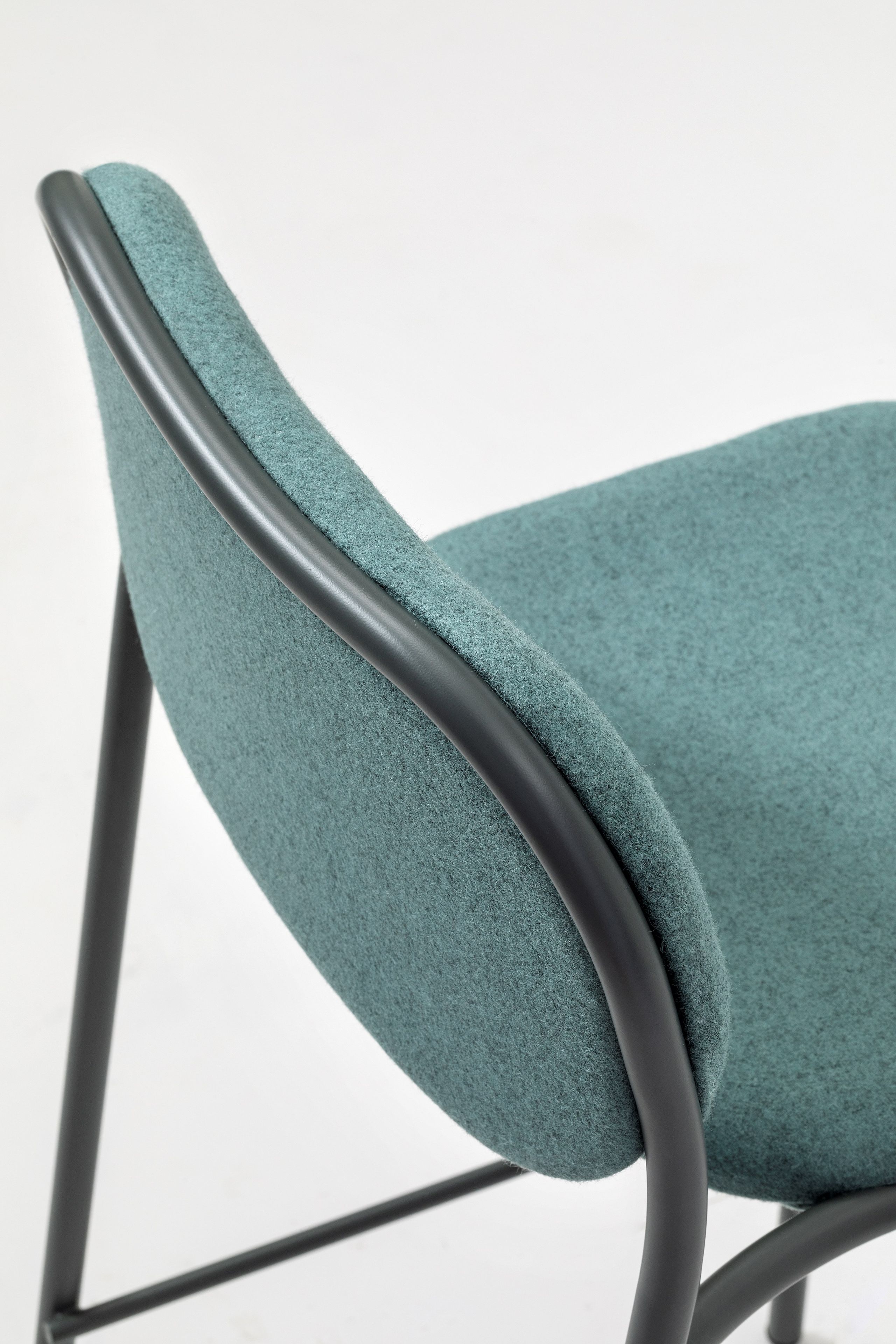 Высокий тканевый стул с подставкой для ног TrabA' Metis ARCH-00019047 - Вид №2