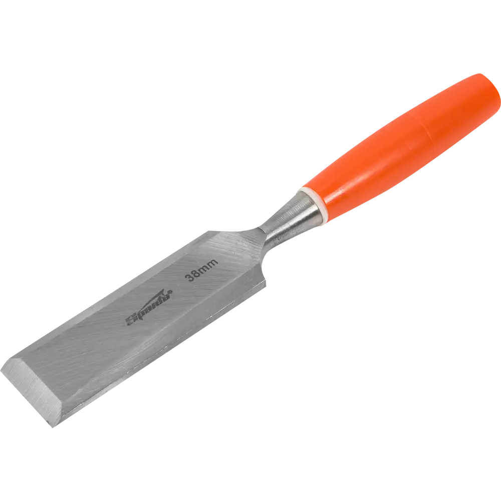 Стамеска Sparta 30 мм с эргономичной ручкой для точной работы по дереву 13814556 STLM-1437842