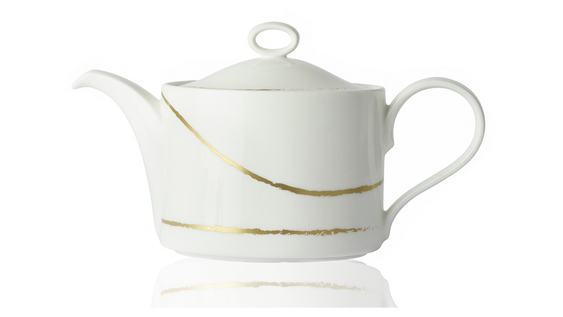 10672288 Royal Crown Derby Сервиз чайный Royal Crown Derby Эскиз. Белый на 6 персон 14 предметов, фарфор Фарфор  - Вид №1