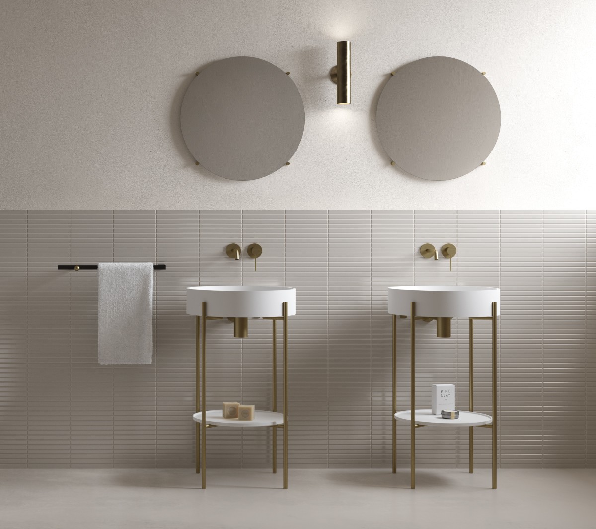 com_EXLAVSTANDTONDBI Напольная раковина стоящая прямоугольная Ex.T Stand - Вид №4