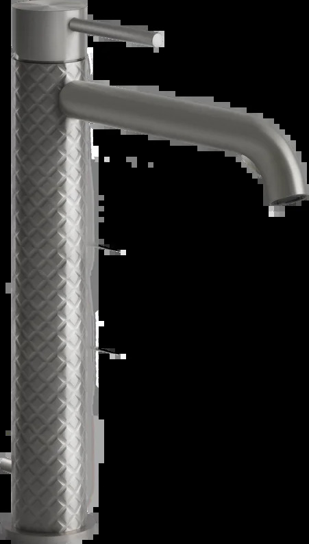 Смеситель для умывальника 54103 239 Gessi Gessi316 ПОЧИЩЕННАЯ ЩЕТКОЙ СТАЛЬ