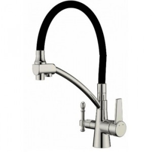 Zorg ZR 338-6 YF SATIN Смеситель для кухни Zorg 420х225 мм