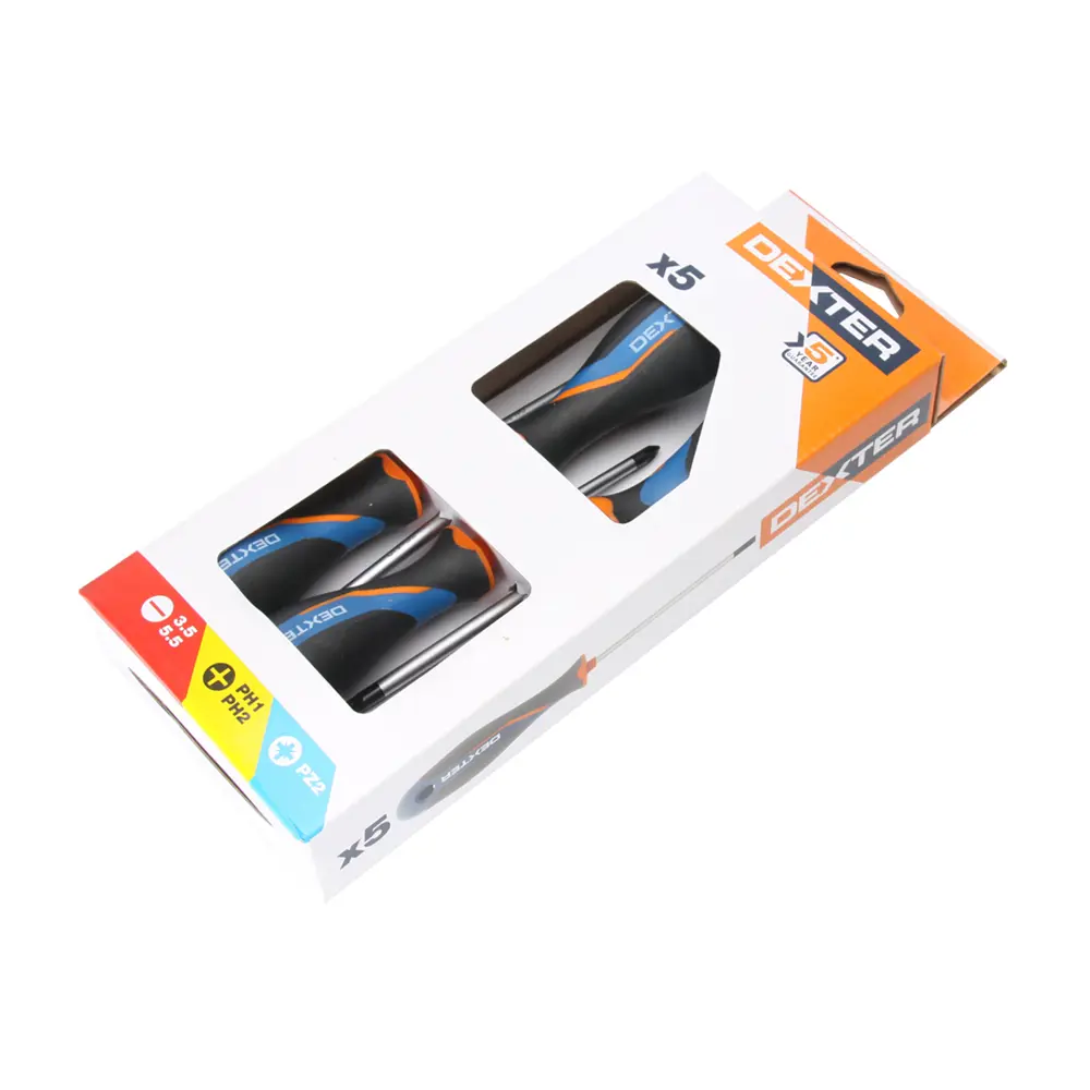 Набор отверток Dexter 5 предметов для профессионального монтажа 18147473 STLM-0840637 - Вид №4