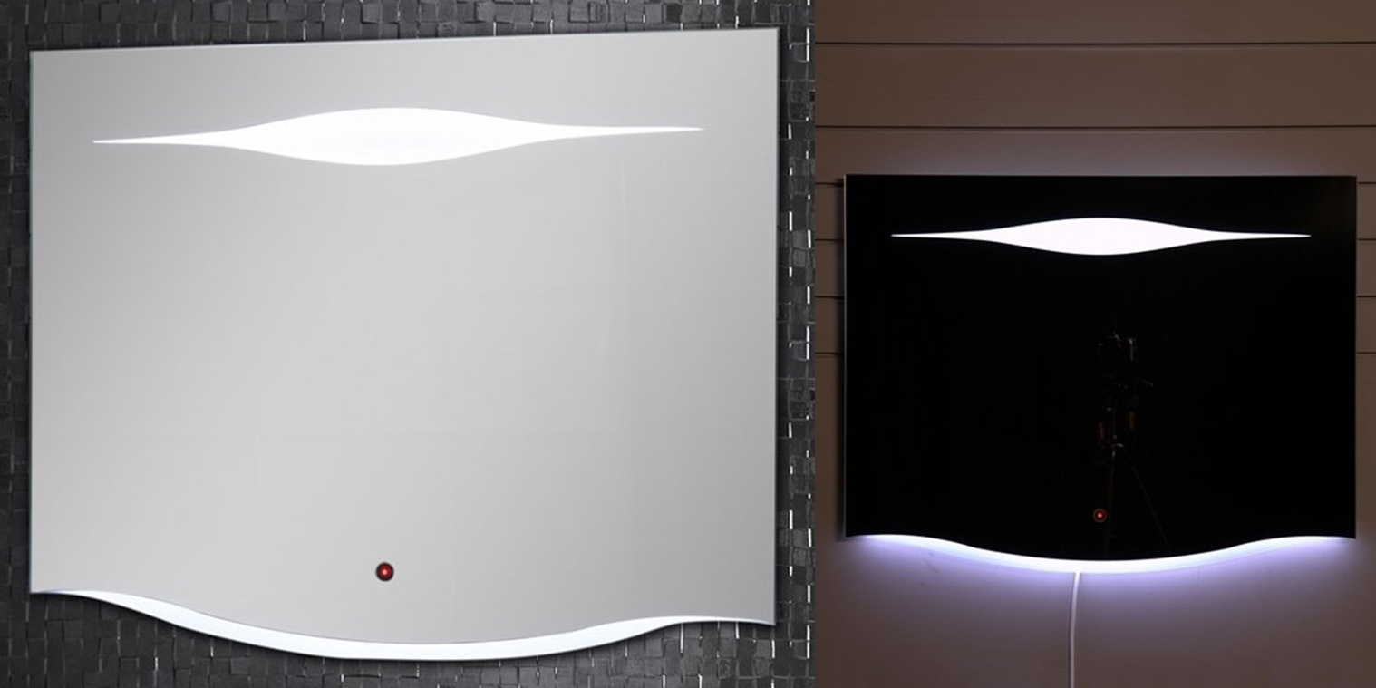 Зеркало 90*70, с внутр LED подсветкой+ Touch sensor Aquanet DL-14 90 180766 - Вид №1