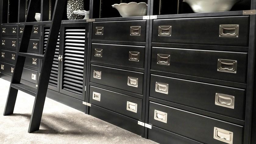 Caroti Модульный книжный шкаф с выдвижной лестницей Via montenapoleone sun-id-1449509 - Вид №8