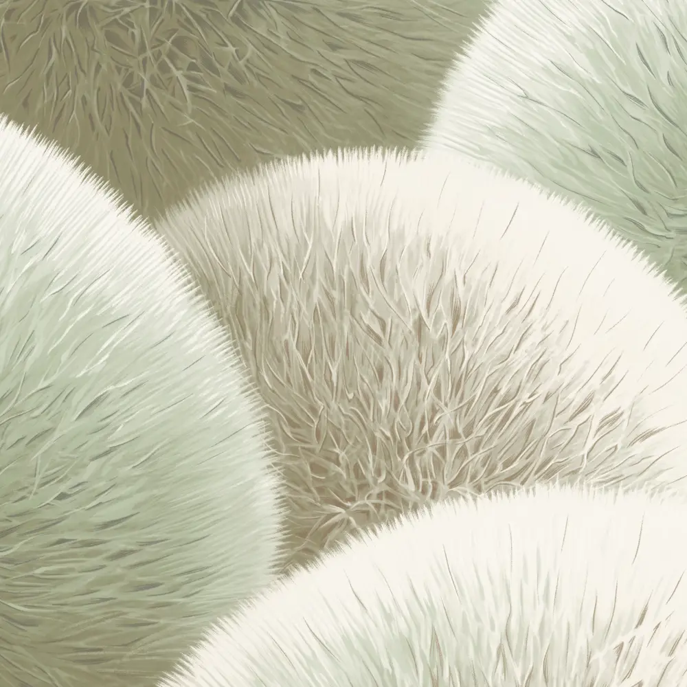 Флизелиновые обои Anturage Puff с рельефной текстурой в изумрудном оттенке 89373727 STLM-0831222 - Вид №1