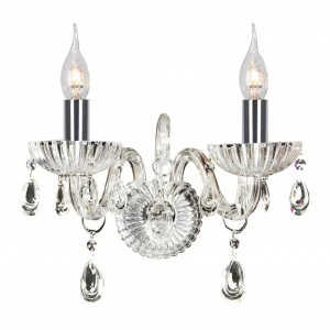 Бра Spot Light Queen 9140202 SPOT LIGHT СВЕЧА 109483 Прозрачный;хром