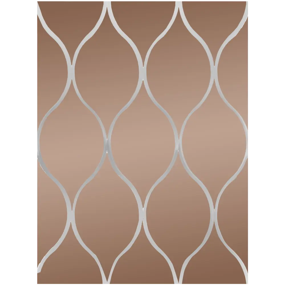 Зеркальное панно 80x60 см «Лимоны» цвет бронза 82155761 STLM-2090191 Santreyd