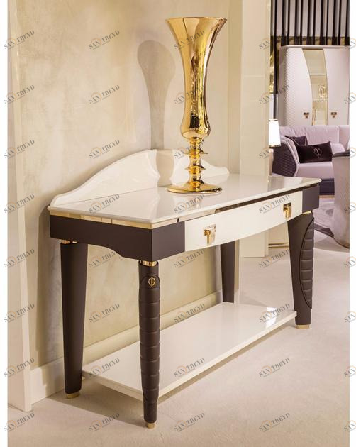 Turri Прямоугольная консоль с ящиками Vogue sun-id-1504532