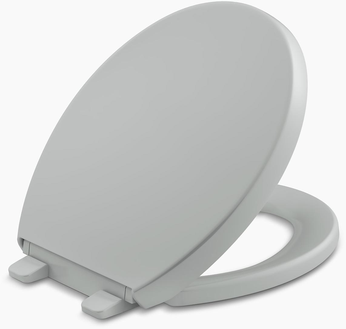 KOHLER Сиденье для унитаза Reveal Quiet-Close  с круглой передней частью K-4009-95 