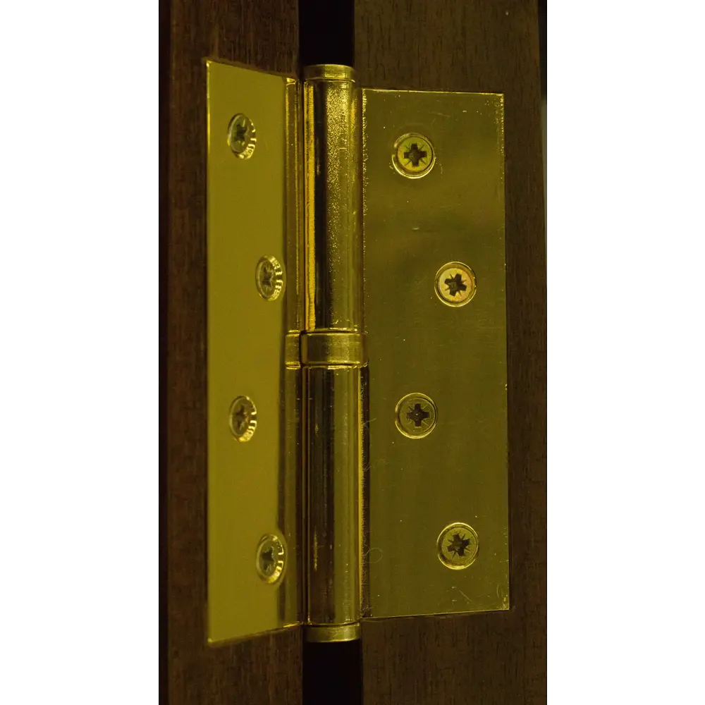 Петля съемная Fuaro 413/BL-4 правая 100x75x2.5 цвет матовое золото STLM-2072237 - Вид №3