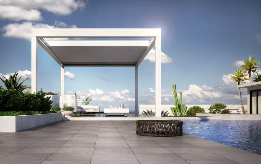 DIRELLO Самонесущая моторизованная пергола со сдвижной крышкой sun-id-1384992 - Вид №5