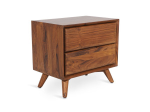 Тумбочка из тикового дерева с ящиками