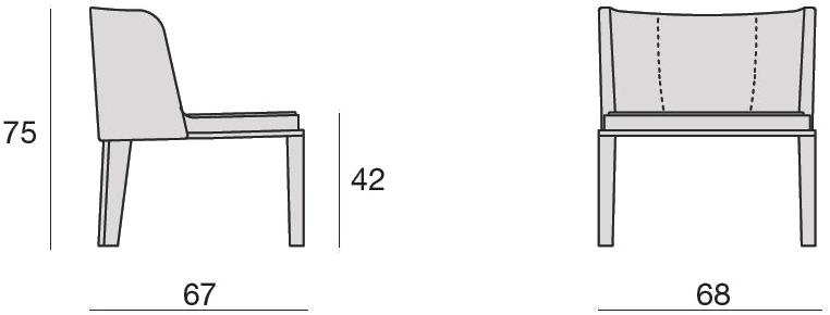 CTS SALOTTI Кресло со съемным чехлом Moon sun-id-1374999 - Вид №3