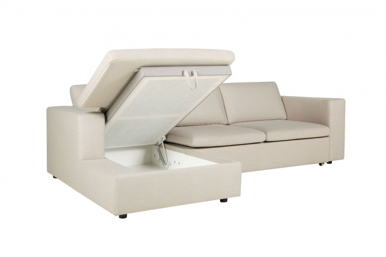 Диван-кровать Vario угловой молочный SITS ДИЗАЙНЕРСКИЕ, VARIO 192392 Молочный  - Вид №5