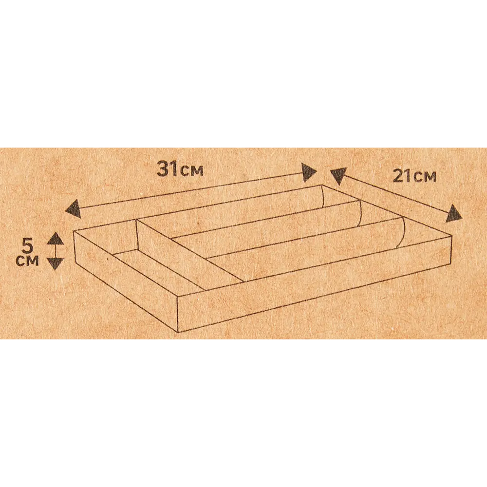 SPACEO Органайзер из бумажных трубочек для эстетичного порядка 89344332 Kub STLM-1535986 - Вид №5