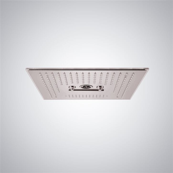 Светодиодная потолочная душевая головка из нержавеющей стали Fontana Showers Luxe Fontaine ARCH-00070123 - Вид №3